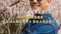 任贤齐打卡太原双塔公园
