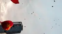 太原五一广场升旗仪式