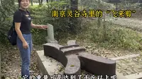 南京灵谷寺里的“飞来剪”，号称天外飞来之物，用途至今没有定论