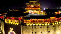 洛阳老城区的丽景门，是原先洛阳城的西门，承载了洛阳古城几百年的历史印迹