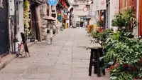 衢州钟楼底，老街烟火