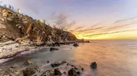 第550集 烟台牟平养马岛莲花夕照日落延时