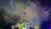 大同方特烟花秀！这也太浪漫了吧！