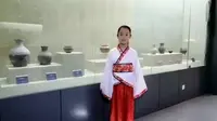 【云讲国宝】盐池县博物馆国学小讲师---西汉灰 陶釜