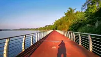 骑柳州小绿冲环江滨水大道