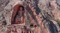 这里仿佛世外桃源，中国著名石窟，丝绸之路，须弥山石窟探索之旅｜4K