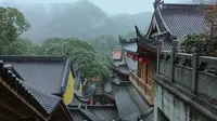 雨天漫步法喜寺
