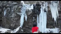 三门峡卢氏瓮城冰瀑景区