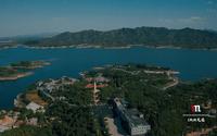 航拍西柏坡，免费5A景区，不光是革命圣地，自然风光也是极美的
