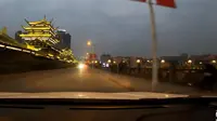 三国遗址庞统陨落地，德阳市罗江区，没想到夜景这么漂亮