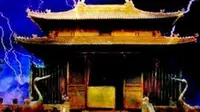 武当山因专家而消失的奇观！天柱峰金顶“雷火炼殿”，让人惋惜