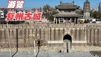 游览瓦房店市复州古城，有一千多年历史，还未商业开发，值得一游