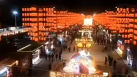 2024春节山东乡村文化旅游节丨胡集书会走进景区 书会打擂不夜城