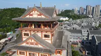 柳州地标建筑打卡地（龙城阁）
