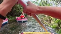 【元旦旅游】和朋友一起在广西古龙山大峡谷体验自由漂流划船·纯记录