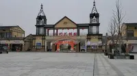 实拍荆门花博园，占地面积庞大，为何过年期间人烟稀少？