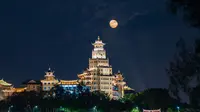 4K|厦门海边月升+南薰楼月升