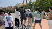 北京一家人游玩山东蓬莱，畅玩欧乐堡，一路美景爽，山东人淳朴！
