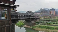 沉浸式体验程阳八寨百家宴～广西之旅