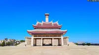 厦门集美鳌园，陈嘉庚先生陵墓面朝大海，风景优美