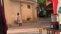 国庆节坐小火车环游雁滩公园，一览无余秋天美景