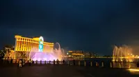 河北唐山丰南区市民广场惠丰湖音乐喷泉