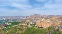 兰州仁寿山俯瞰周边环境，美不胜收！