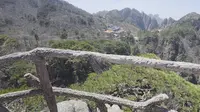 黄山最后一段，梦笔生花区