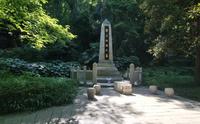 探访长沙岳麓山上的蔡锷墓，广西陆荣廷墓相形见绌。这山路好难爬