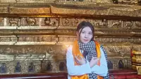 在西藏萨迦寺，我居然有幸听到了来自4700年前的白海螺的号角声！