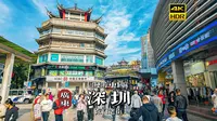 [4K HDR] 深圳最热闹的街区？带你逛人从众的东门老街 | 漫游中国 | 深圳 | 云旅行 沉浸式 漫步 旅行 Pocket3