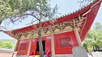 河南省 国保北宋建筑 少林寺初祖庵 开放了