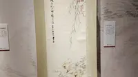 淮安市博物馆明清书画展，有李鸿章，康有为，扬州八怪等真迹，有兴趣的可以看看  