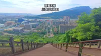 川西小环线41，雅安雨城金凤山西蜀天梯，走起来上山腿软下山恐高