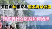 天门山和张家界国家森林公园到底有什么区别？第一次去玩到底该如何去选择？视频有点长，记得点赞加收藏。#张家界旅游攻略 #张家界天门山 #湖南张家界 #张家界旅游