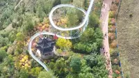 俯瞰兰州金城公园