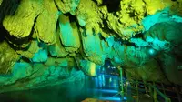 广西百色古龙山大峡谷地下河徒步穿越全记录