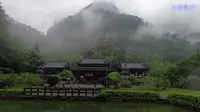 【武夷山】 桃源洞 山中道馆烟雾缭绕