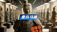 走进秦兵马俑，领略古人的匠心与气魄！四年级语文上册课文《秦兵马俑》