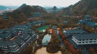 南根宫，北故宫。开化根宫佛国文化旅游区，是世界上最大的全球根雕博物馆。