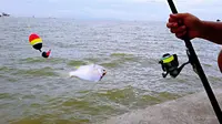 来珠海野狸岛日月贝海钓，可远观港珠澳大桥海天一色，风景太美了