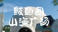 营口鲅鱼圈山海广场由新月牙湾浴场、观海堤（栈桥）、渤海明珠观景台（贝壳）及鲅鱼公主雕塑等组成。#鲅鱼圈 #山海广场 #营口 #辽宁旅游