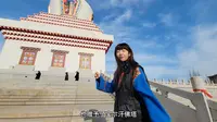 你好，世界第一佛塔。呼和浩特宝尔汗佛塔#城市建筑#呼和浩特