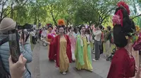 广州赏花｜海珠湿地公园花朝节・汉服巡游完整版！