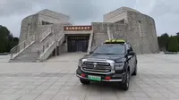 参观塔山阻击战纪念馆