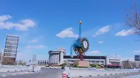 天津世纪钟原来还会报时呀