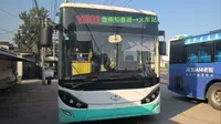 重制版，临沂公交车Y001路,鲁商知春湖温泉酒店→火车站换乘中心，汤头进城