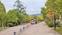 四川4A景区千佛崖风景区广元千佛崖摩崖造像景区徒步讲解打卡
