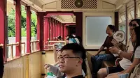 2024年8月30日 香港迪士尼乐园铁路2号机车美国小镇大街或米奇大街至美国小镇大街或米奇大街 [来回一圈]