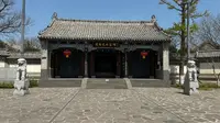 参观戚继光纪念馆